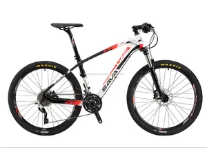 SAVA 26 "30 s vtt cadre en fiber de carbone/vélo avec SRSUNTOUR XCR-LO fourche à suspension