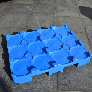 Palet de Plástico Europeo de Tamaño Estándar para Almacenamiento de Botellas de Agua de 5 Galones, Estante para Botellas de Agua - Product Image 6