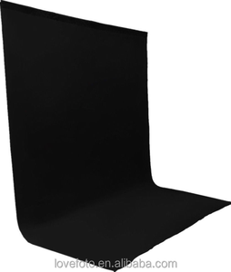 Arrière-plan de photographie Non tissé 10x20f, écran noir de photographie, accessoires muraux en tissu, tapis éclairage de <span class=keywords><strong>fond</strong></span> de studio chromakey - Product Image 1