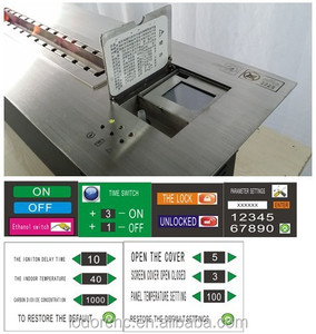 China 1200X250X235mm inteligente <span class=keywords><strong>bioetanol</strong></span> chimenea de acero inoxidable - Product Image 6