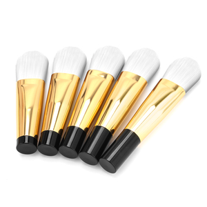 2025 חדש מן המפעל הסיטונאי מברשת קוסמטי להתמודד איפור מסכת פנים מברשת שיער סינתטי חומר - Product Image 4