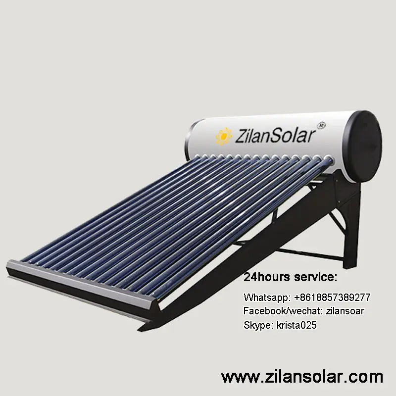 150liters solar water heater 15tubes D58-L1800MM three target solar tube