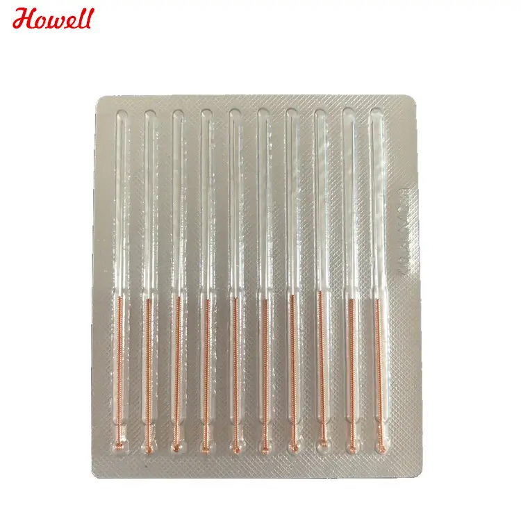 Disposable sterile Chinese traditional copper acupuncture needles