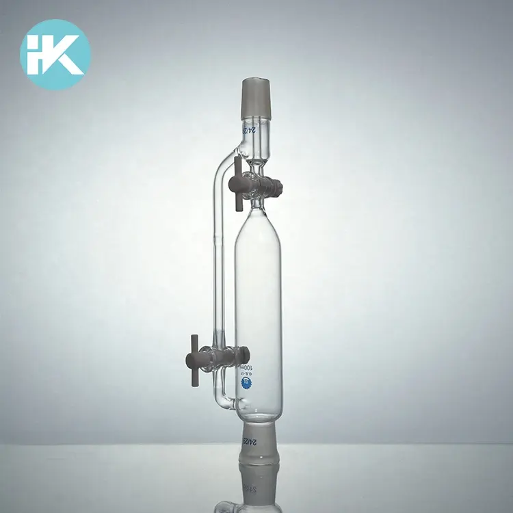 Huke su misura imbuto gocciolatore con doppio rubinetto IN PTFE pressione di equalizzazione