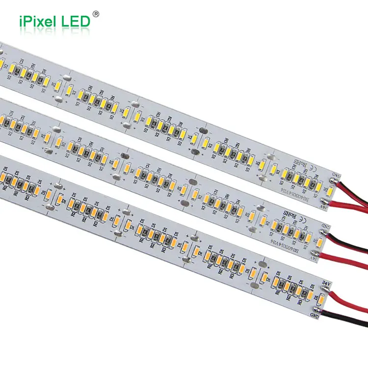 Led Hard Strip Trắng/Trắng Ấm 24V Nhôm Bar Chiếu Sáng Và Mạch Thiết Kế 80 Điều Khiển Từ Xa WIFI ROHS Ce