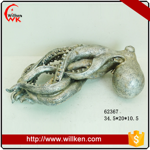 Interno decorativo in resina octopus decorazione - Product Image 1