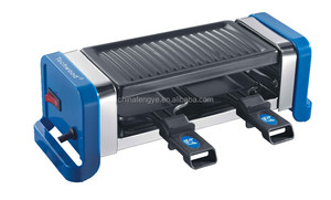 Grill électrique à <span class=keywords><strong>raclette</strong></span> <span class=keywords><strong>avec</strong></span> <span class=keywords><strong>pierre</strong></span> pour usage domestique, doté d'un contrôle de température <span class=keywords><strong>avec</strong></span> affichage numérique et surface antiadhésive - Product Image 5