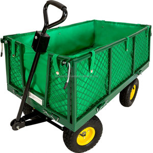 Transportwagen Bollerwagen Gartenkarre Mit Plane 550kg Carro de jardín de malla de utilidad <span class=keywords><strong>plegable</strong></span> - Product Image 5