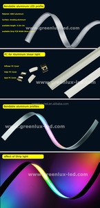 China Factory Price Bendable Flexible Led Strip Lighting Profile Channel/Housing - Product Image 6