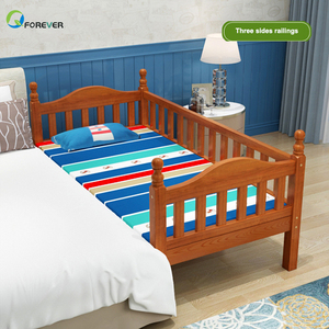 In Legno massello Bambino Letto Singolo Camera Da Letto Semplice E Moderno Letto Singolo <span class=keywords><strong>Per</strong></span> Bambini Letto - Product Image 3