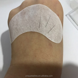 Üst sınıf kirpik uzatma uygulama araçları göz pedleri altında lint ücretsiz jel yama - Product Image 4