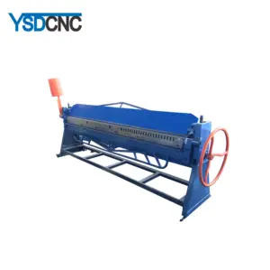 TDF-1.5*1500 Aluminum hvac air duct square tube TDF manual duct flange folding machine