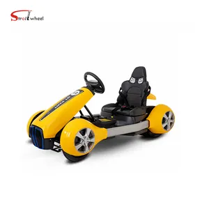 3 wiel verstelbare elektrische kids kick scooter spray scooters met led-verlichting