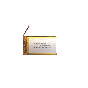 Batería de Polímero de Litio de <span class=keywords><strong>3.7</strong></span> <span class=keywords><strong>V</strong></span> y 4800 mAh, Modelo 656090 - Product Image 4