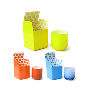 Özel yapılmış lüks mumlu kağıt hediye kutusu noel için - Product Image 3