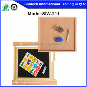 Set di Giocattoli per Disegno con Lavagna Magnetica in Legno Decorativa per Bambini da Interni Suntech - Product Image 6