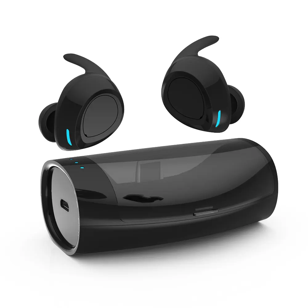 ब्लूटूथ हेडसेट, वायरलेस इयरफ़ोन V5.0 हल्के-कान Earbuds में के साथ Headphones Sweatproof, शोर रद्द Mic और हाथ