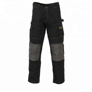 Günstige Schwarze Robuste Arbeitshosen Passende Kleidung Cargo-Hosen - Product Image 6
