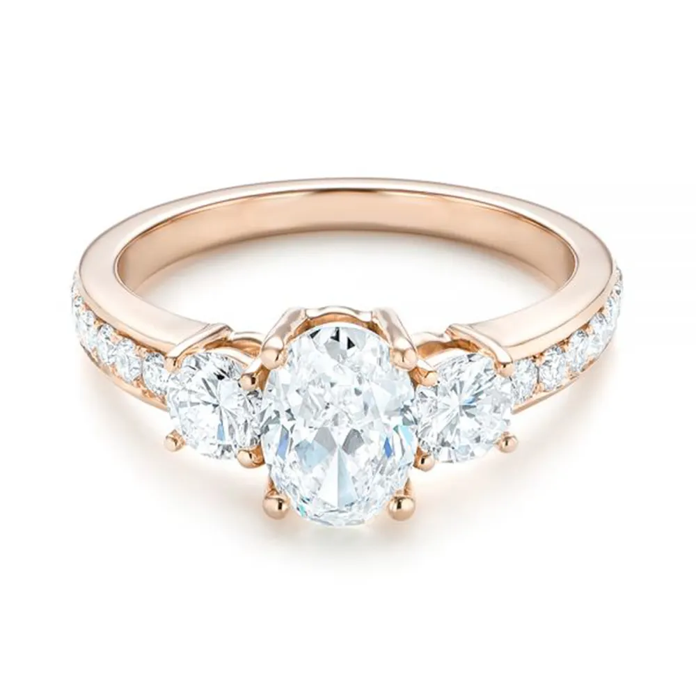 Anel de pedra 3 moda jóias gm 925 anéis de dedo para mulheres