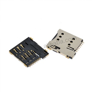 Nano-SIM chủ thẻ Push-push loại 7pin <span class=keywords><strong>Mini</strong></span> Sim Thẻ Ổ cắm nano Sim thẻ kết nối RoHS - Product Image 2
