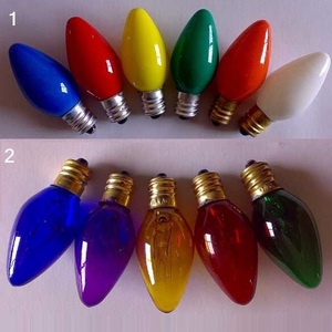 E12 E14 vintage Edison luz incandescente pequeño color vela 10 W 5 W 15 W Navidad <span class=keywords><strong>bombilla</strong></span> c7 C9 - Product Image 1