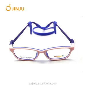 6607 высококачественные детские очки из силикона высокого качества, безопасные мягкие Безвинтовые детские оптические оправы