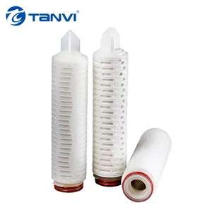 10inch 5um perfume filtration PP pleated filter cartridge