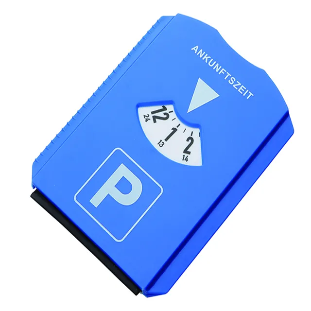 Mulpurpose प्लास्टिक ऑटो कार पैकिंग डिस्क पार्किंग टाइमर ताला स्वचालित पार्किंग घड़ी