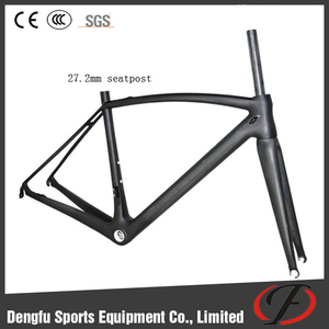 Dengfu <span class=keywords><strong>fm098</strong></span> ánh sáng khung, siêu nhẹ đường xe đạp frameset (Di2 tương thích) Trung Quốc carbon xe đạp khung - Product Image 4