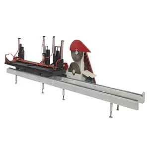 Gemakkelijk Controle Hout Schaafmachine Machine Gebruikt Houtblokken Sliding Tafelcirkelzaag Molen Te Koop