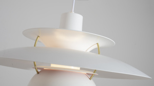 Mercado de Australia blanco moderno <span class=keywords><strong>restaurante</strong></span> lámpara colgante de diámetro 30 cm reproducción colgante de luz - Product Image 4