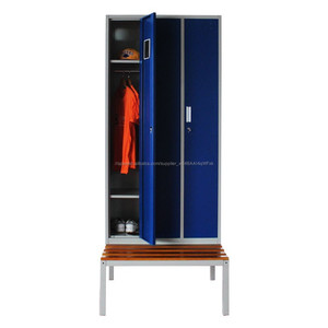 Vestuarios Armarios Muebles de metal <span class=keywords><strong>Taquilla</strong></span> metálica de tres puertas - Product Image 6