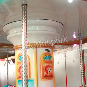 Colorful Park 6 Players Carousel Kiddie Rolling Riding Arcade Game for <strong>Amusement</strong> Park <strong>Machine</strong> - Product Image 5