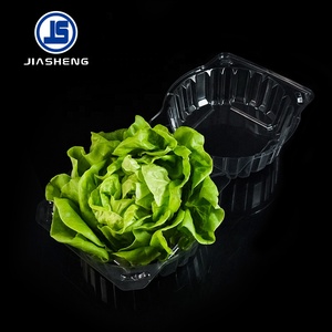 优质食品级泡罩透明宠物塑料容器生菜蛤壳生菜包装 - Product Image 3