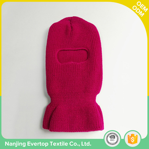 New design wholesale soft protection against the cold winter <span class=keywords><strong>ski</strong></span> hat funny knit face mask - Product Image 2