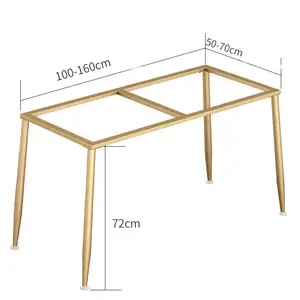 luxury brass metal furniture base single coffee table leg for dining table legs gold malaysia