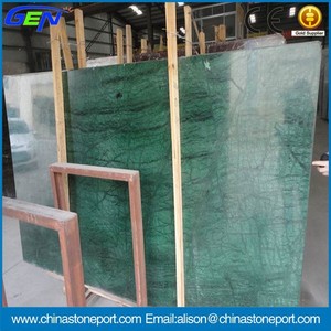 Barato pulido indio <span class=keywords><strong>de</strong></span> <span class=keywords><strong>la</strong></span> alta calidad mármol verde con precios más bajos - Product Image 1
