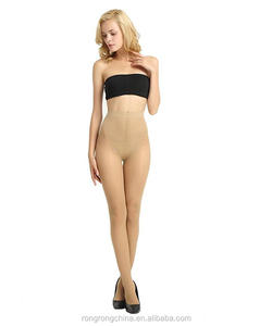 Medias de Mujer Delgadas y Transparentes, Control de Abdomen, 5 Denier, Medias de Seda, Medias Transparentes con Punta Tejida - Product Image 2