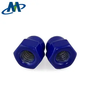 Hot bán din1587 acorn Nuts/màu sắc khác nhau nhựa Hex Dome cap các loại hạt - Product Image 6