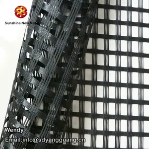 Polyester PVC Polymer Reinforced Geo Grid Geogrid For Earth