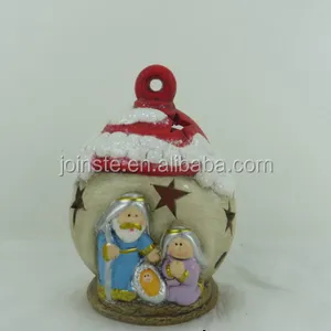 Atacado barato Costume estatueta de resina para a natividade conjunto natividade decoração de Natal