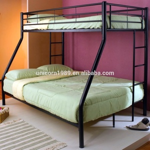 Lits superposés doubles en métal <span class=keywords><strong>forgé</strong></span> pour enfants avec escalier - Product Image 3