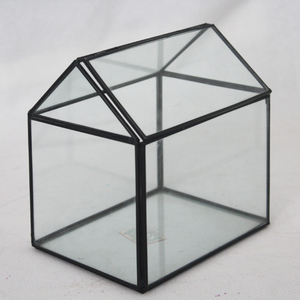 Handgemachtes Polieren klare einzigartige Glas vasen Glaster rarium mit Deckel - Product Image 4