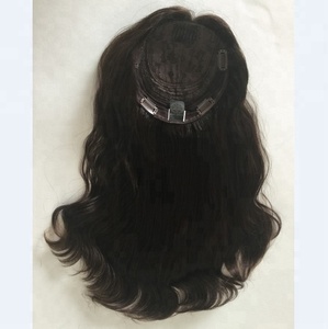 LBT05-<span class=keywords><strong>Peluca</strong></span> de cabello humano ondulado de estilo europeo para <span class=keywords><strong>mujer</strong></span>, postizo de seda, color rubio, 4x4, tejido a mano - Product Image 3