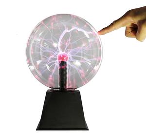 Gelsonlab <span class=keywords><strong>Lampe</strong></span> à boule de plasma HSPE-038 8 "pouces, <span class=keywords><strong>lampe</strong></span> à plasma interactive à réponse sonore tactile - Product Image 2