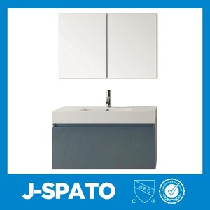 2015 Armoire de toilette en pvc et salle de bains vanité armoire debase for JS-9002A - Product Image 2