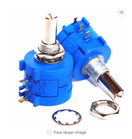 Potentiomètre rotatif à fil bobiné WXD3590, rhéostat 1K 2K 5K 10K 20K 50K 100K Variantes