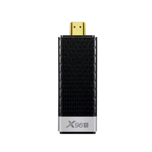 Adaptador de mídia personalizado, novo media player de sinalização digital aosp acesso de raiz lançador ui logo android 9.0 tv stick dongle