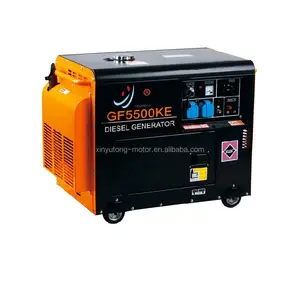 Gerador diesel portátil barato silencioso 6kva