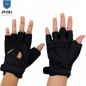 PRI Lange Wrap PU Fingerlose Workout CrossTraining Leder Gym Kreuz fit Radfahren Handschuhe, andere sport handschuhe